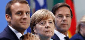 Macron Merkel Rutte