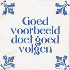 Goed voorbeeld