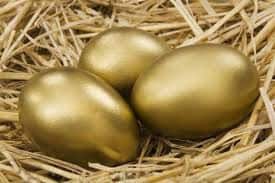 gouden eieren